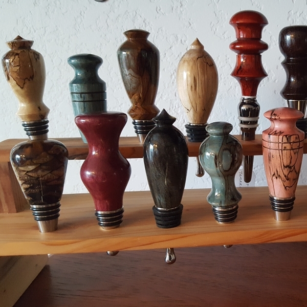 different style bottle stoppers